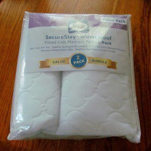Fitted Waterproof Crib Mattress Pads